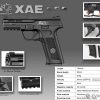 ICS BLE-XAE Ambidextrous Duty Size GBB Airsoft Pistol (Color: Black)