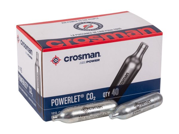 crossman c02 1 Crosman 12 Gram CO2 (40 Cartridges)