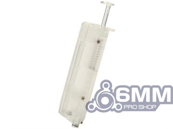 6mmProShop 120 Round Pistol Mag Size Airsoft Universal BB Speed Loader (Color: Clear)