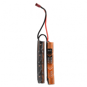 Lancer Tactical NiMH 9.6V 1600 mAh Nunchuck Battery Deans