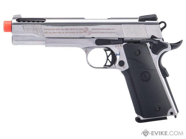 Colt 1911 SRV-12 GBB Airsoft Pistol – Silver