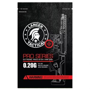 Lancer Tactical 0.2g Seamless BB's - 4000 Rds