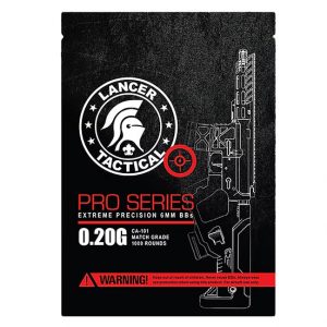 Lancer Tactical 0.20g Seamless Airsoft BBs – 1000 Rounds