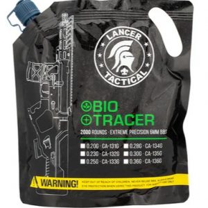 Lancer Tactical 0.2g Bio Tracer Airsoft BBs – 2000 Rounds