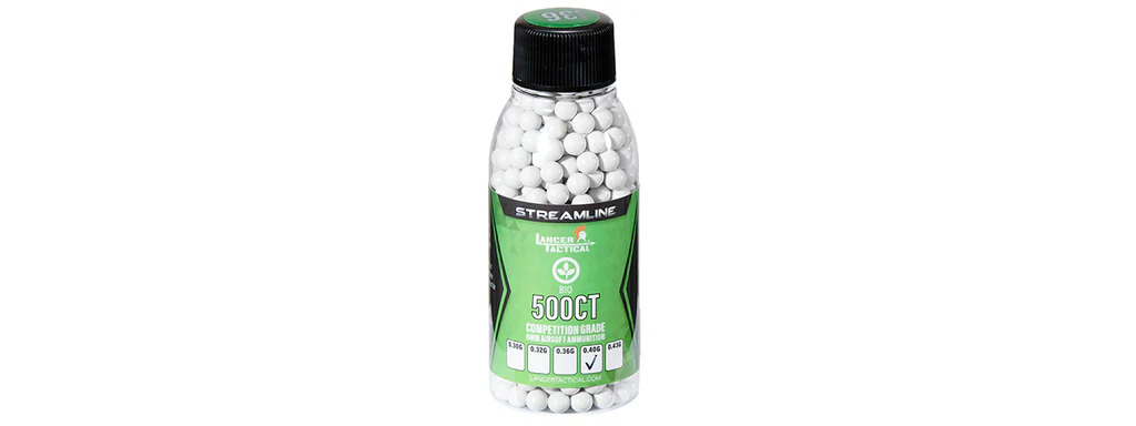 Lancer Tactical 0.40g BIO Airsoft BBs – 500 Rounds - Second